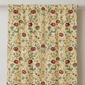 Floral Linen Curtain: William Morris Style Botanical Drapery - Image 2