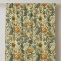 William Morris Linen Curtain Panel: Vintage Floral Botanical Drapery - Image 2