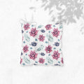 Floral Succulent Chair Cushion: Tufted Seat Pad with Ties - Indoor/Outdoor - Image 2