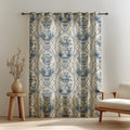 Jungle Animals Linen Curtain Panel – Kids Nursery Decor, Custom Size - Image 4