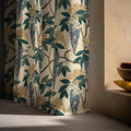 Wisteria Linen Curtain Panel - Botanical Vine Art Nouveau Drapery - Image 6