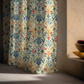 Linen Curtain Panel: Scandinavian Floral Print, Custom Size - Image 6