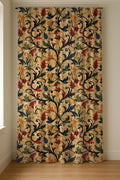 Linen Curtain Panel: Vintage Damask Floral Print, Optional Blackout - Image 5