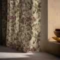Vintage Lemon Linen Curtain Panel: Botanical Fruit Drapes in Rustic Cottage Style - Image 5