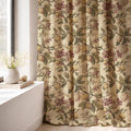 Vintage Lemon Linen Curtain Panel: Botanical Fruit Drapes in Rustic Cottage Style - Image 3